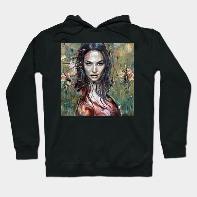 Natural beauty of Gal Hoodie by bogfl